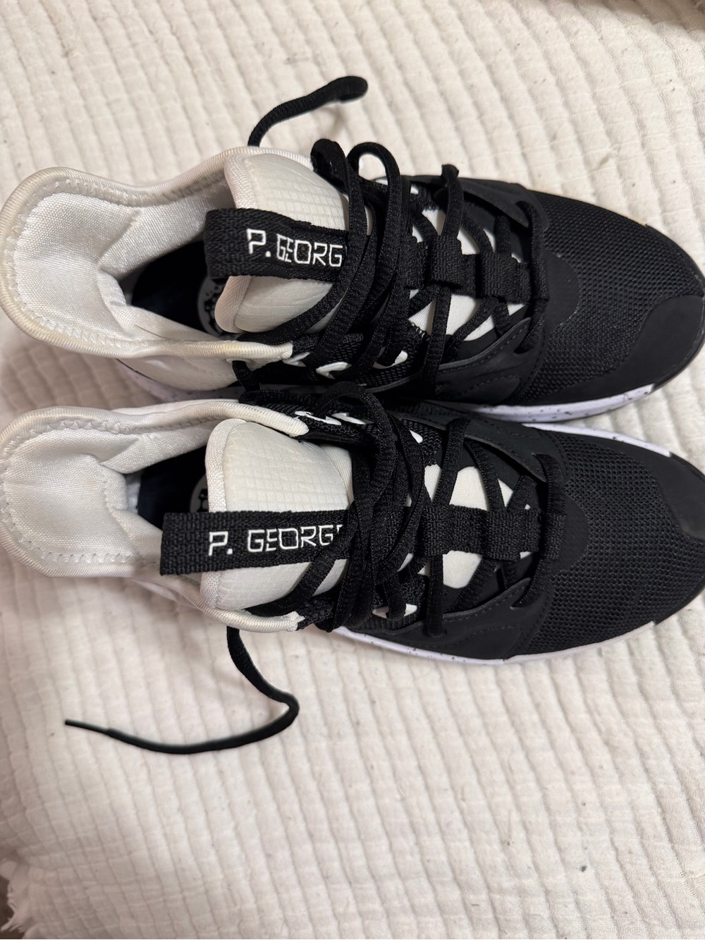 Nike Kids Black and White Athletic Sneakers